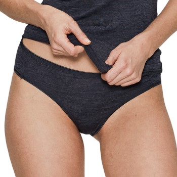 JBS of Denmark Trusser Wool Tai Brief Mørkgrå Large Dame