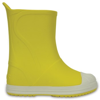 Crocs Kids Bump It Rain Boot Gul US C10 (EU 27-28) Barn