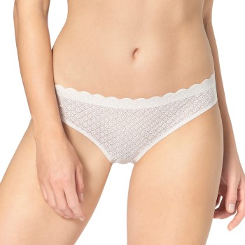 Sloggi Trusser ZERO Feel Lace Brazil Panty Vanille Large Dame
