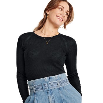 Pierre Robert X Jenny Skavlan Wool Long Sleeve Sort M/L Dame