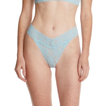 Hanky Panky Trusser Original Rise Thong Lyseblå nylon One Size Dame