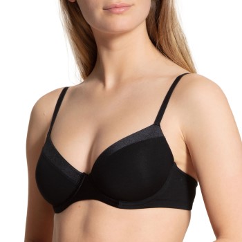 Calida Bh Cate Underwire Padded Bra Sort bomuld A 70 Dame