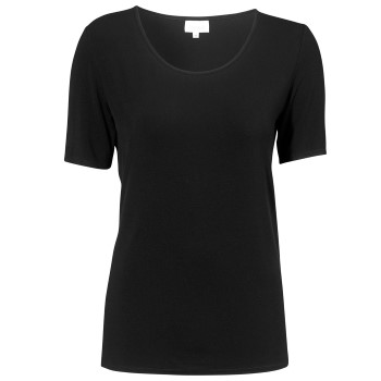Damella Bamboo 31302 T-Shirt Sort Bambus Large Dame