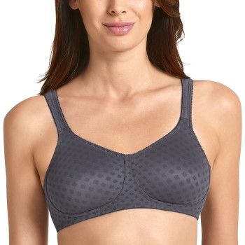 Anita Bh Care Lisa Wireless Mastectomy Bra Mørkgrå A 75 Dame