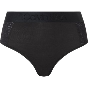 Calvin Klein Trusser Intrinsic Lace High Waist Brief Sort Large Dame