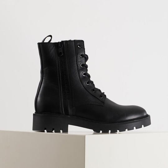 Mid boot w zip
