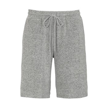 Damella Knitted Lounge Shorts Lysegrå Small Dame