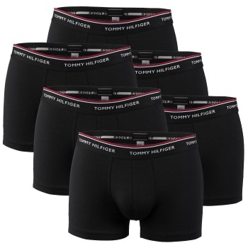 Tommy Hilfiger 6P Stretch Trunk Premium Essentials Sort bomuld Small Herre