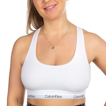 Calvin Klein Bh Modern Cotton Bralette Hvid Large Dame