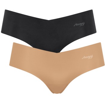 Sloggi Trusser 2P ZERO Microfibre Hipsters Beige Large Dame