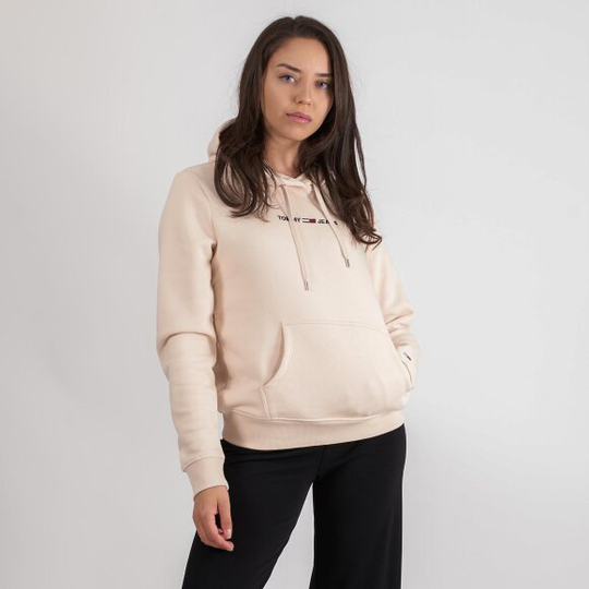 Linear logo hoodie