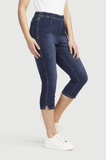 Denim capribukser Caroline
