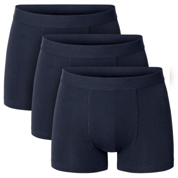 Bread and Boxers Boxer Briefs 3P Marineblå økologisk bomuld Large Herre