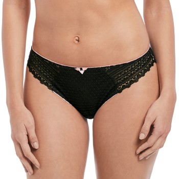 Freya Trusser Daisy Lace Brief Sort polyamid Large Dame