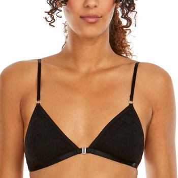 Hanky Panky Bh Daily Lace Soft Triangle Bralette Sort polyester Large Dame