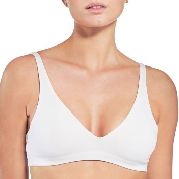 Bread and Boxers Triangle Bra Bh Hvid økologisk bomuld Large Dame