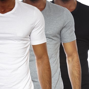 Hugo Boss 3P Classic Crew Neck T-shirt Flerfarvet bomuld Large Herre