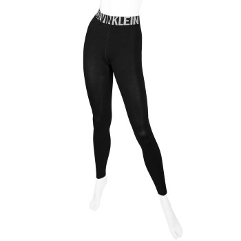 Calvin Klein Lissy Modern Logo Leggings Sort Large Dame