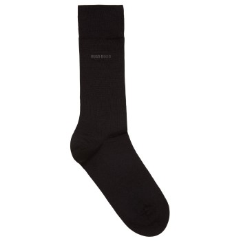 BOSS Casual John Wool And Soft Cotton Sock Strømper Sort Str 39/42 Herre