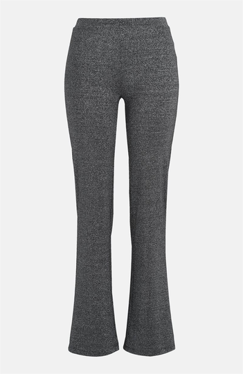 Glansfulde bootcut leggings