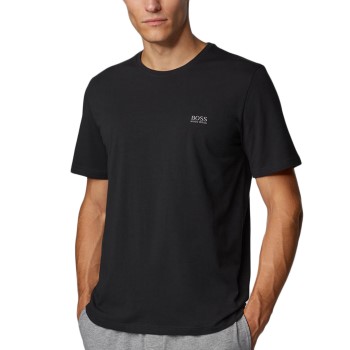 BOSS Mix and Match T-shirt With Logo Sort bomuld Large Herre