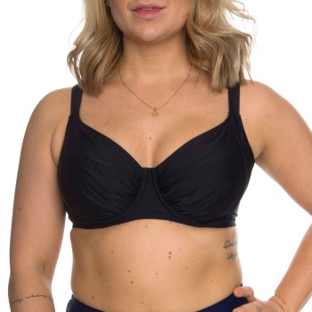 Damella Sophia Basic Underwired Bikini Bra Sort polyester H 36 Dame