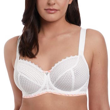 Freya Bh Daisy Lace Underwire Balcony Bra Hvid B 70 Dame