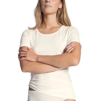 Calida I Love Nature Top Short Sleeve Vanille tencel Large Dame