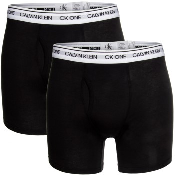 Calvin Klein 2P One Cotton Boxers Sort bomuld Medium Herre