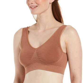 Magic Bh Comfort Bra Bamboo Mokka Large Dame