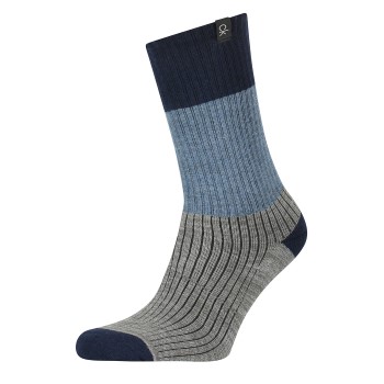 Calvin Klein Strømper Adam Boot Sock Grå/Blå One Size Herre