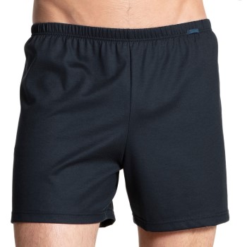 Calida Prints Cotton Boxer Shorts Marineblå bomuld Large Herre