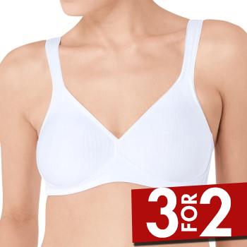 Triumph Bh Modern Soft Cotton Soft Bra Hvid B 100 Dame