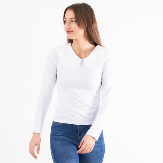 Puresse collar blouse