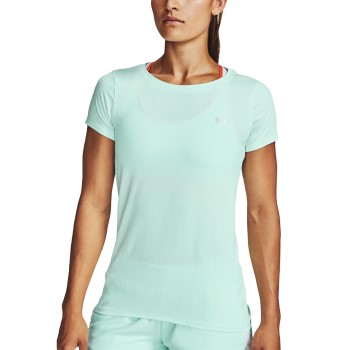 Under Armour Heatgear Armour T-shirt Mintgrøn polyester Medium Dame