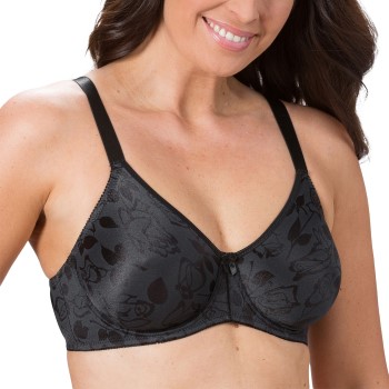 Trofe Asta Underwire Bra Bh Sort polyamid B 75 Dame