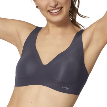Sloggi Bh ZERO Feel Bralette Mørkgrå Large Dame