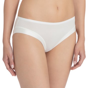 Calida Trusser Cate Regular Satin Brief Benhvid bomuld Large Dame