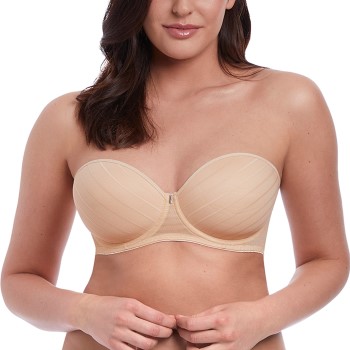 Freya Bh Cameo Deco Strapless Moulded Bra Sand D 60 Dame