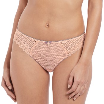 Freya Trusser Daisy Lace Brief Lyserosa polyamid Large Dame