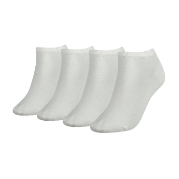 Tommy Hilfiger Strømper 4P Women Basic Sneaker Sock Hvid Str 35/38 Dame