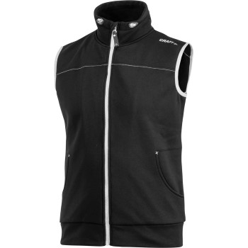 Craft Leisure Vest Men Sort polyester Large Herre