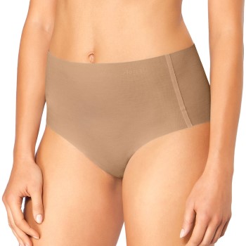 Sloggi Trusser ZERO Feel Natural High Waist Brief Beige Large Dame