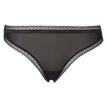 Calvin Klein Trusser Bottoms Up Refresh Bikini Sort polyamid Large Dame