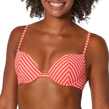Sloggi Amalfi Baby Push-Up Bikini Bra Rødstribet A 40 Dame