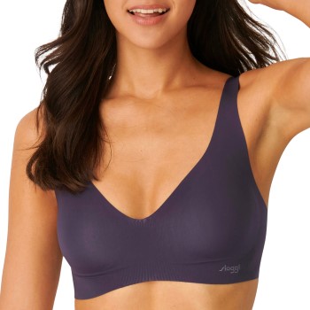 Sloggi Bh ZERO Feel Bralette Grå/Blå Large Dame