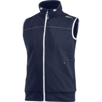 Craft Leisure Vest Men Marineblå polyester Large Herre