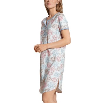 Calida Tender Nights Sleepshirt Lyseblå bomuld Large Dame