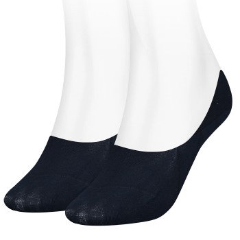Tommy Hilfiger Strømper 2P Women Footie Socks Marineblå Str 39/42 Dame