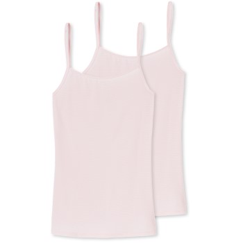 Schiesser 2P Modal Essentials Spaghetti Strap Tops Lyserosa 38 Dame